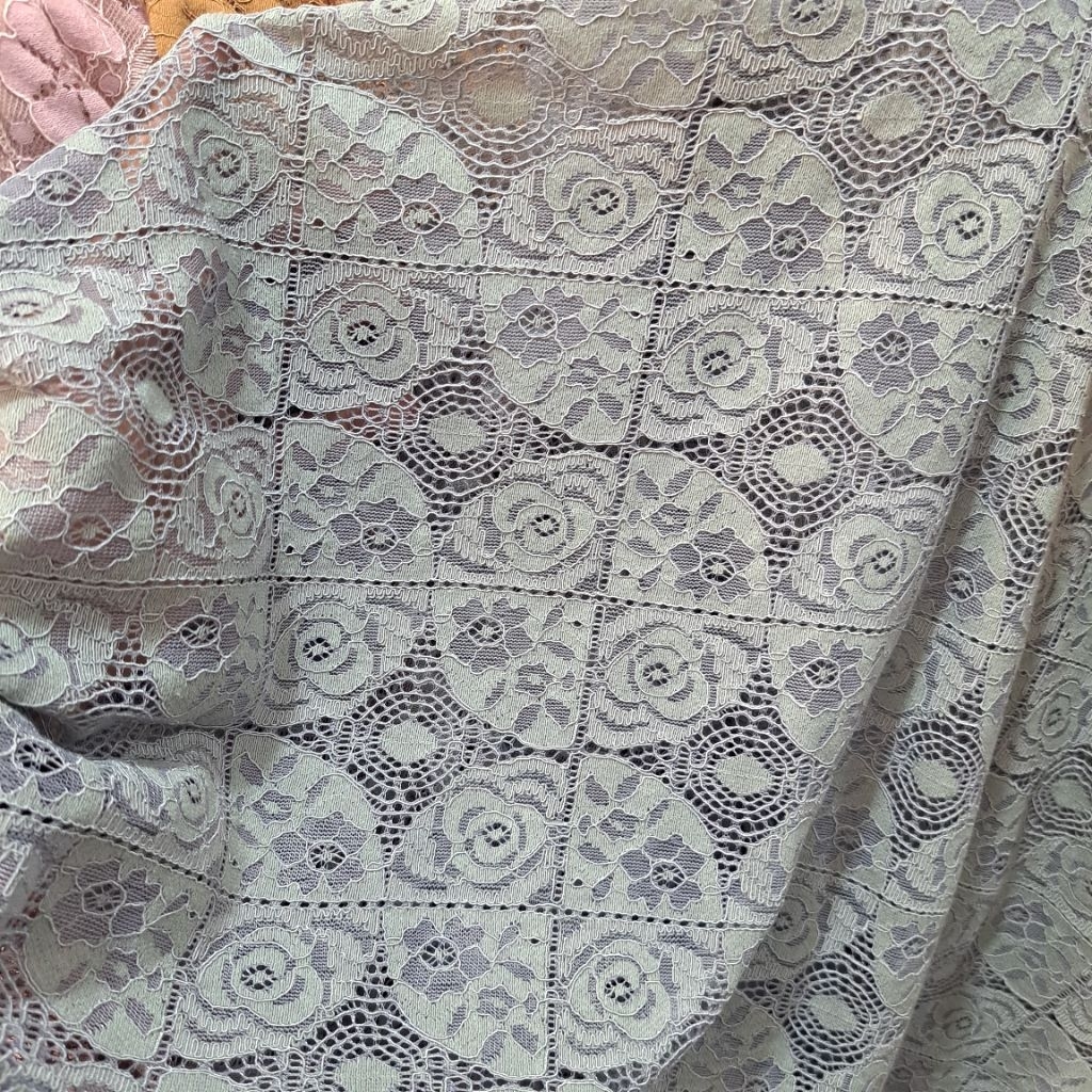 kain brokat semi prada - kain brokat katun meteran - kain brokat premium