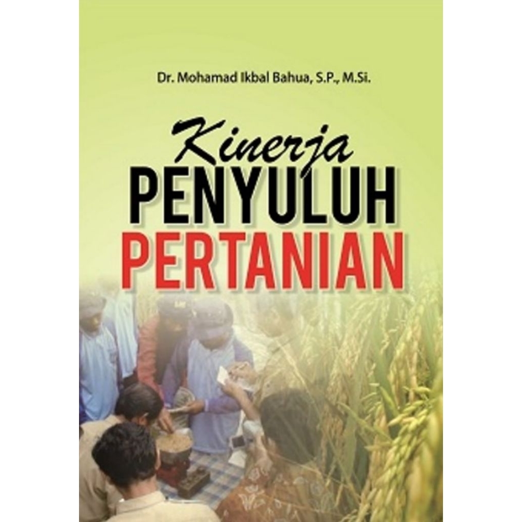 Kinerja Penyuluhan pertanian