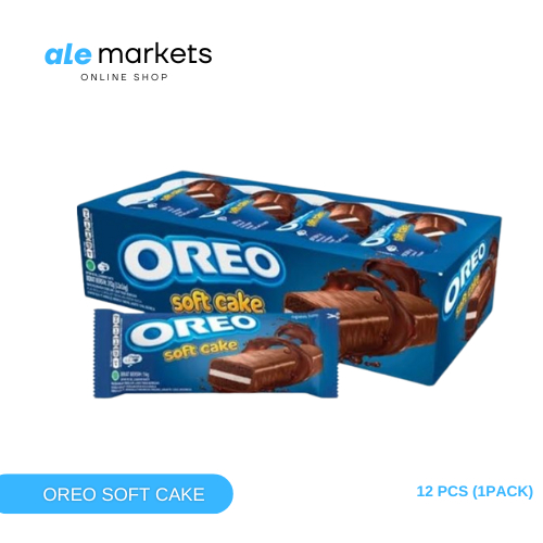 

Oreo Bolu Soft Cake 16g Isi 12 Pcs Coklat