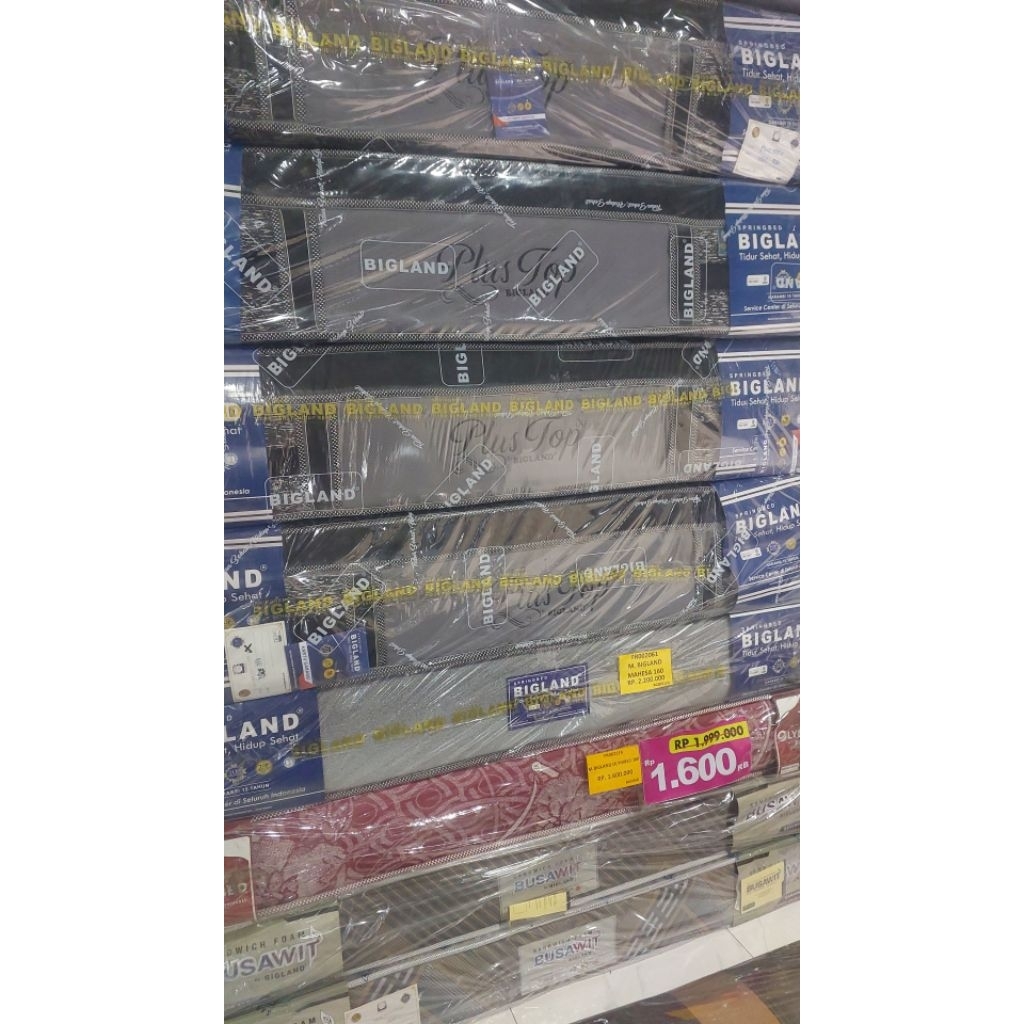 matras bigland plustop 160x200