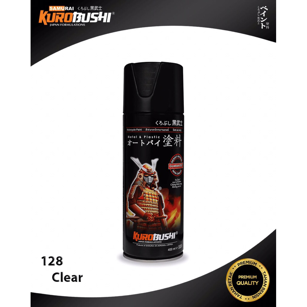 CLEAR SAMURAI DOFF DAN GLOSSY