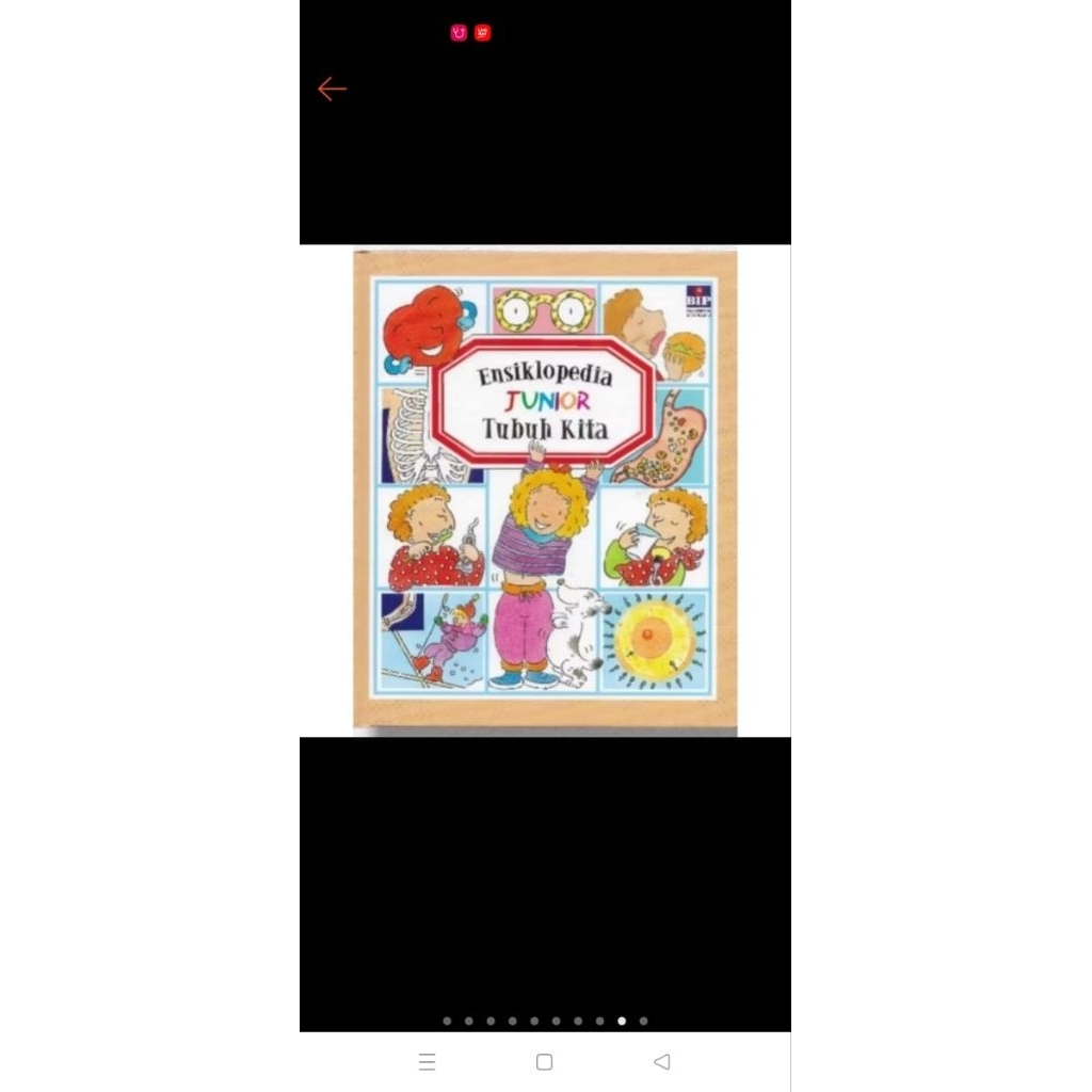 ENSIKLOPEDIA JUNIOR TUBUH KITA BIP ERLANGGA GRAMEDIA