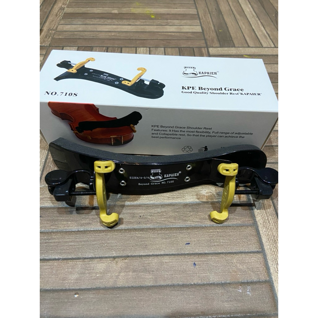 Shoulder rest penyangga bahu Biola Violin Kapaier KPE 710-710S Size Ukuran 3/4 4/4