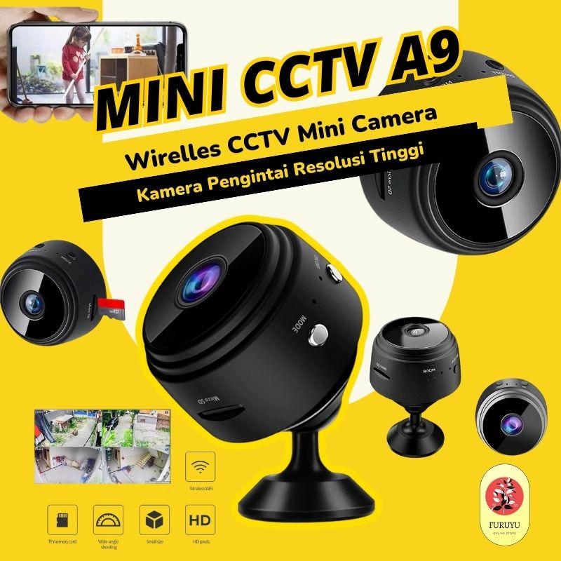 CCTV A9 Mini Camera Pengintai Pengawas Keamanan Wireless HD Infrared - Kamera Spy Hidden Mini Rekam 