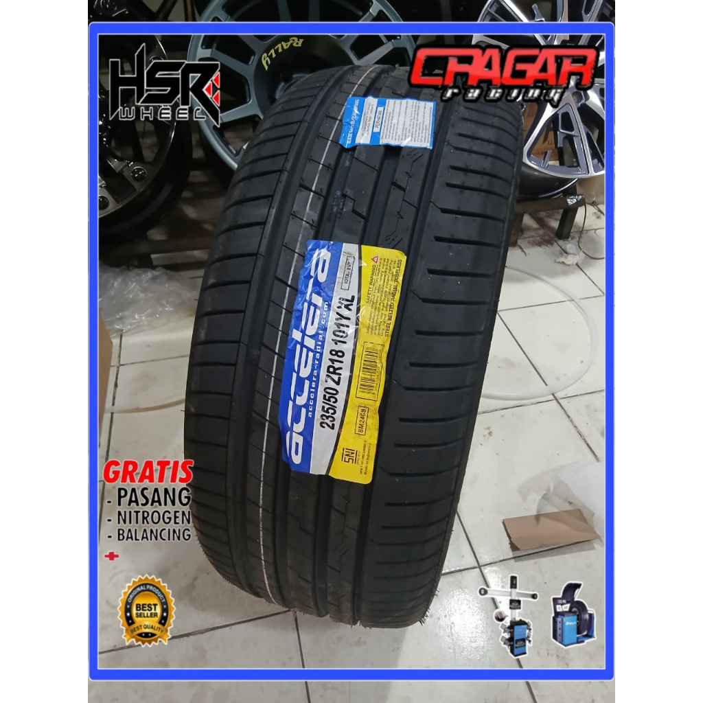 Ban Mobil Ukuran 235 50 R18 Merk Accelera Iota Evt - Ban Alphard Velvire Dll