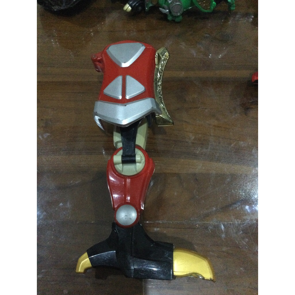 part zord abaranger dino thunder kaki kondisi sesuai foto dan video