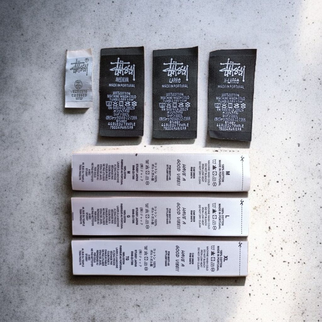 

tag label stusy fullset made in Portugal