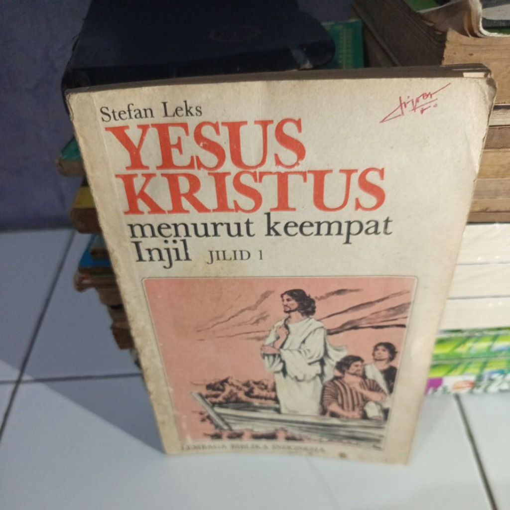 buku Yesus Kristus menuntut ke-4 Injil jilid 1 Steven Lex tahun 1977 buku lawas buku antik buku orig