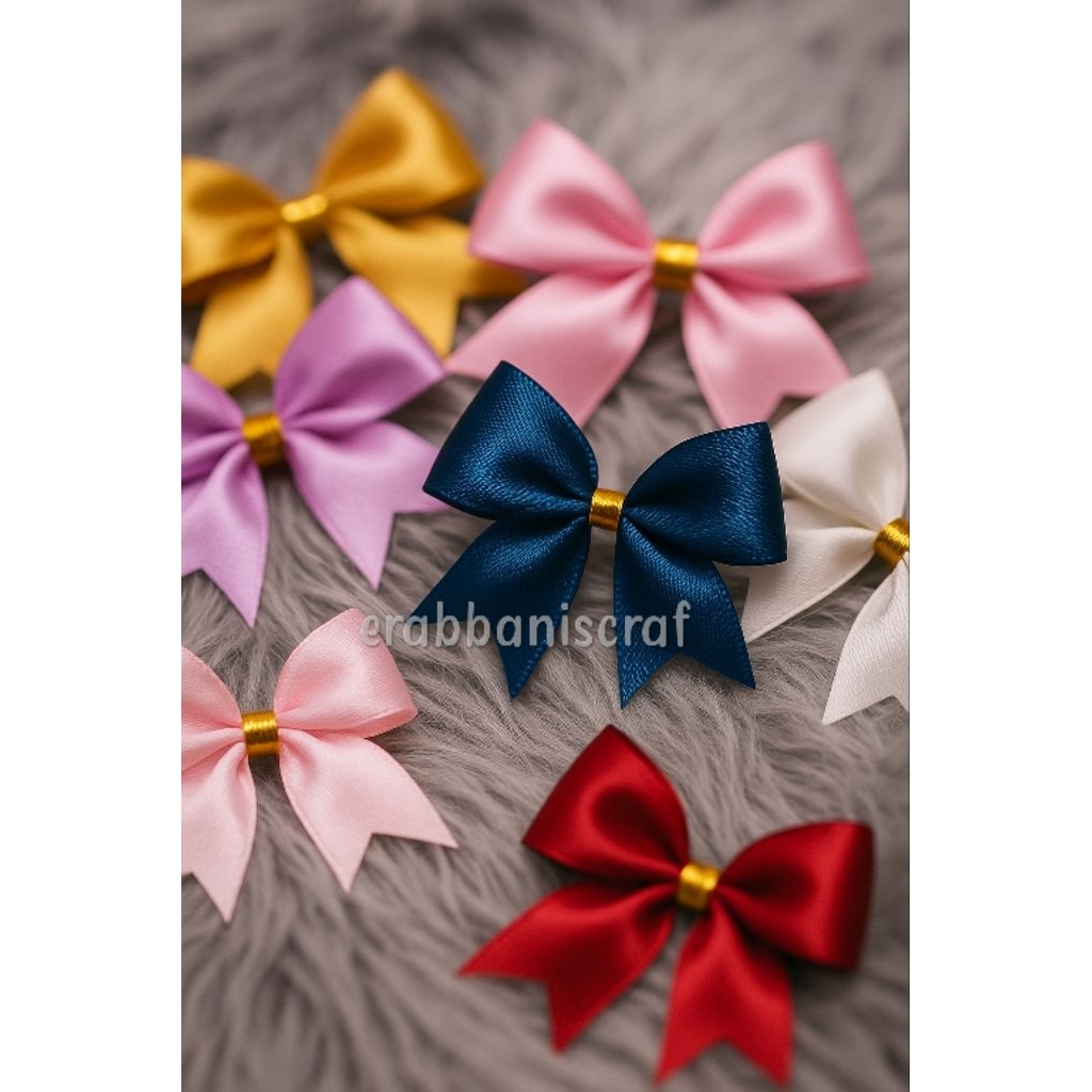 

Pita Satin Souvenir Handmade 2cm Hiasan Kado & Dekorasi Acara