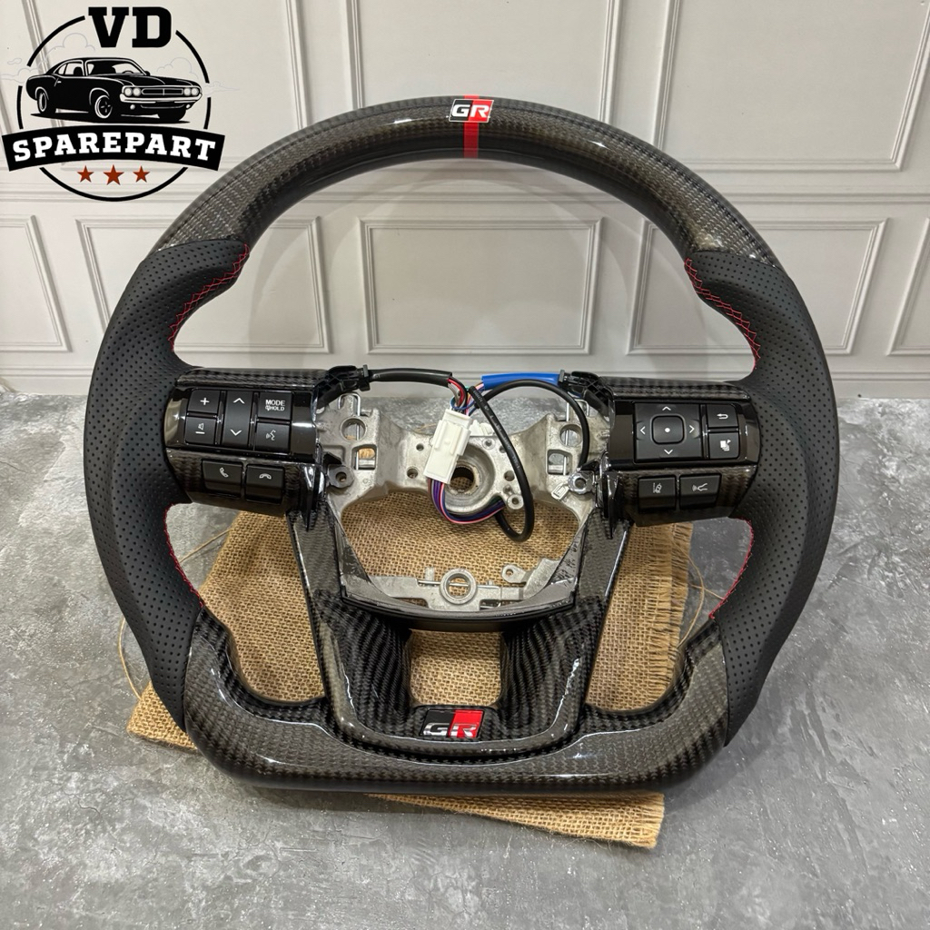 Rangka Stir Fortuner VRZ Carbon GR Original Carbon