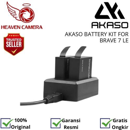 Akaso Battery Kit For Brave 7 LE Original
