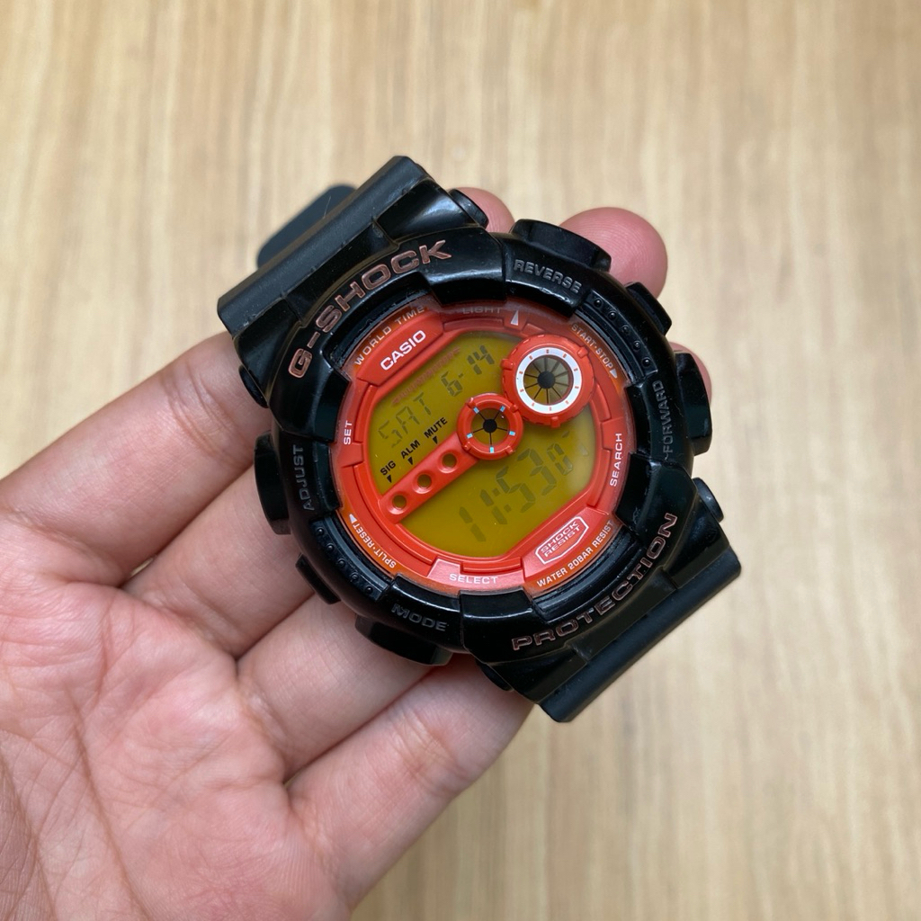 Jam Tangan Second - Casio Gshock GD-100HC Original