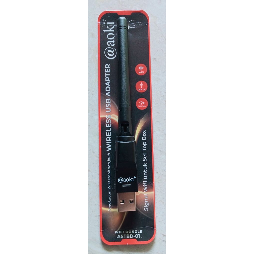 WIRELESS USB ADAPTER STB DAN LAPTOP @ AOKI