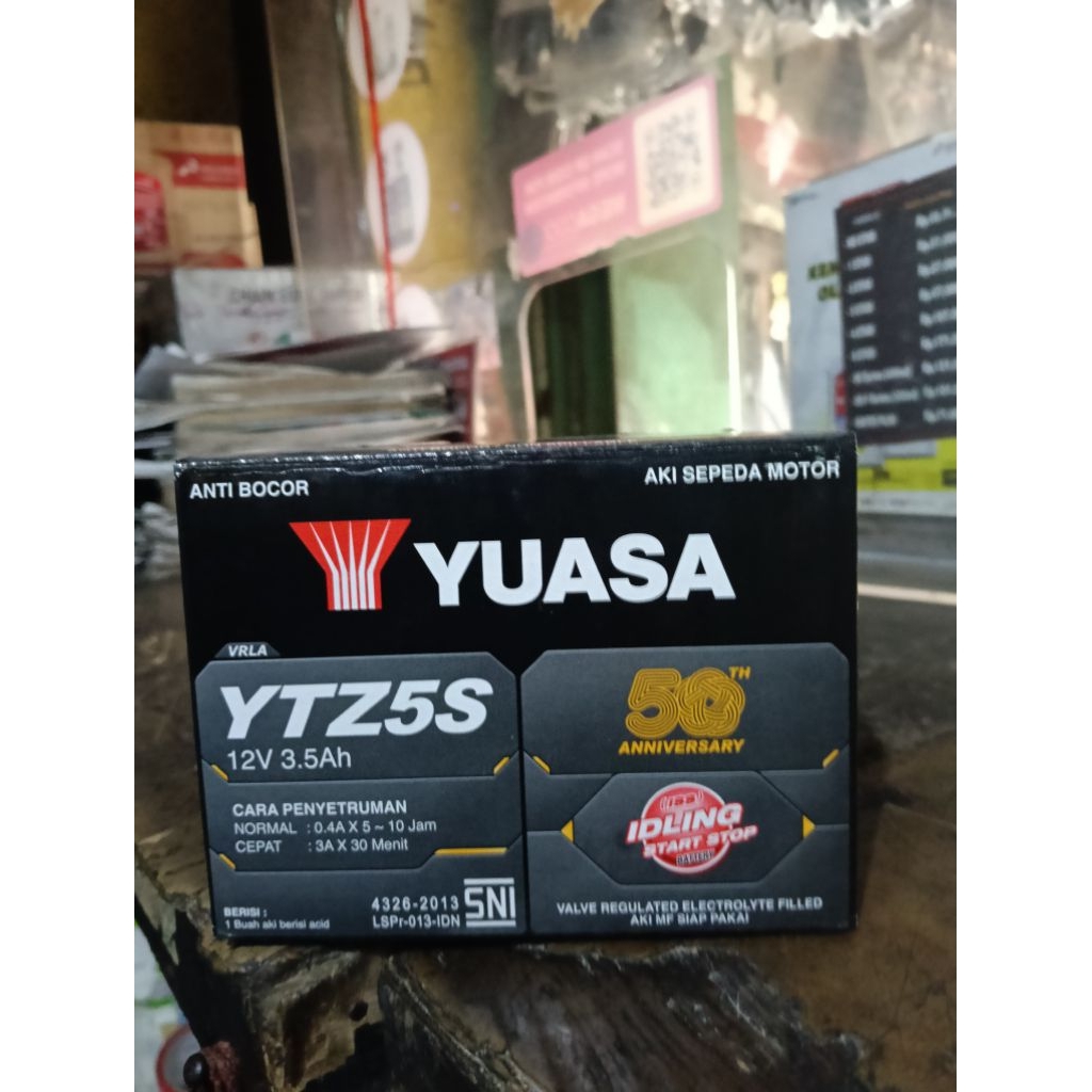 AKI YUASA YTZ-5S ORIGINAL KERING
