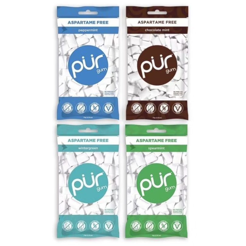 

PUR Gum - Aspartame Free Chewing Gum 77gr
