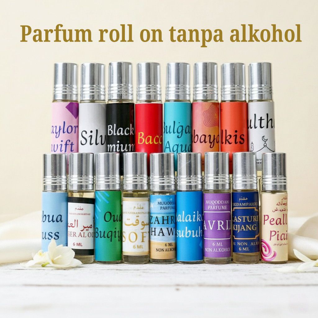 Parfum roll on termurah 6ML non alkohol Parfum Sholat (tanpa dus)