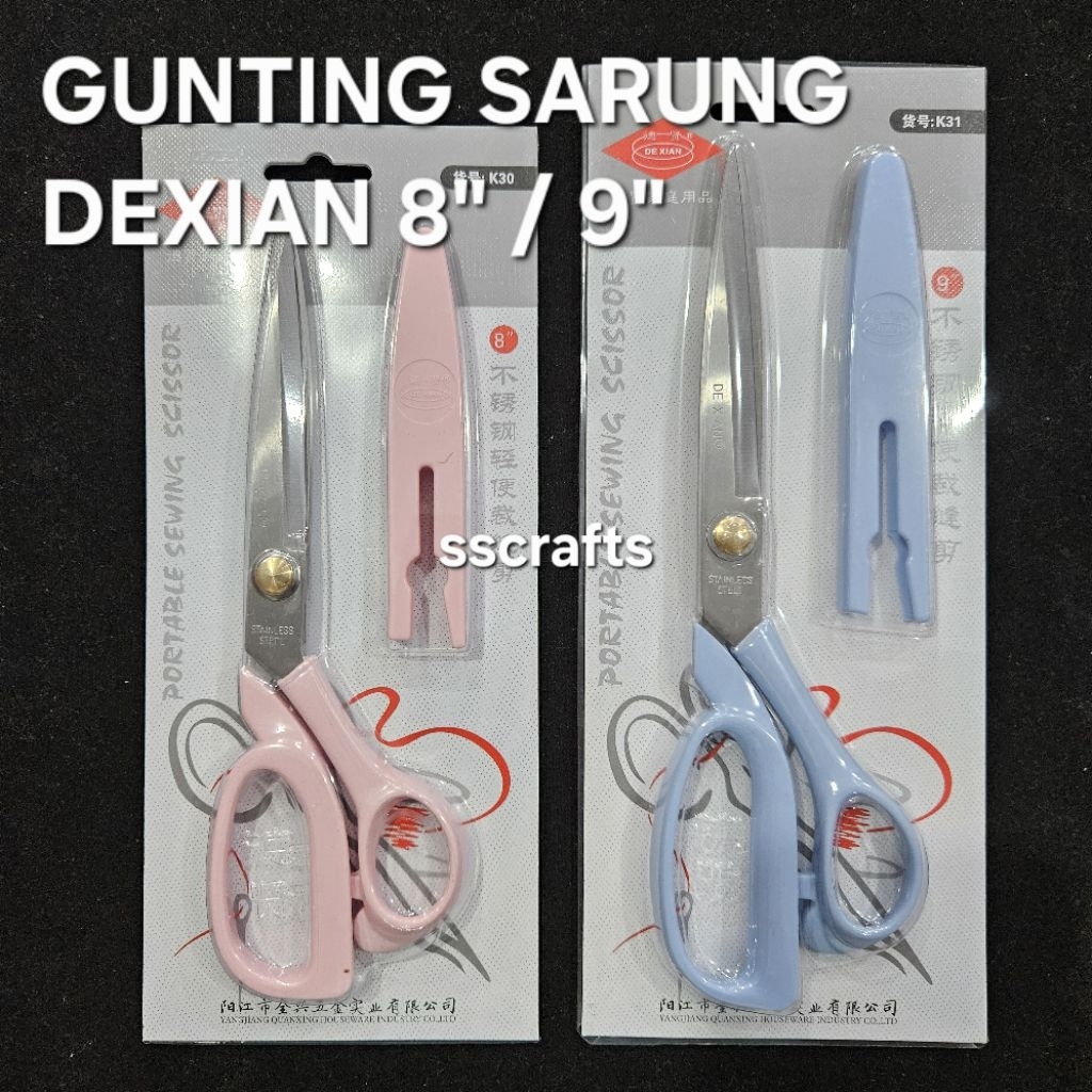

GUNTING KAIN / BAHAN DEXIAN K30 8" / K31 9