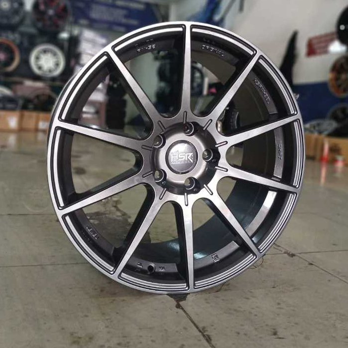 Velg mobil hrv xpander ring 18 HSR RAI S2 pcd 5x114,3 - velg mobil xpander Zenix ring 18