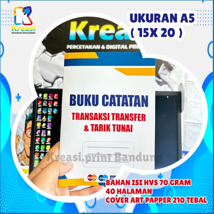 

BUKU CATATAN PENJUALAN PULSA / BUKU CATATAN