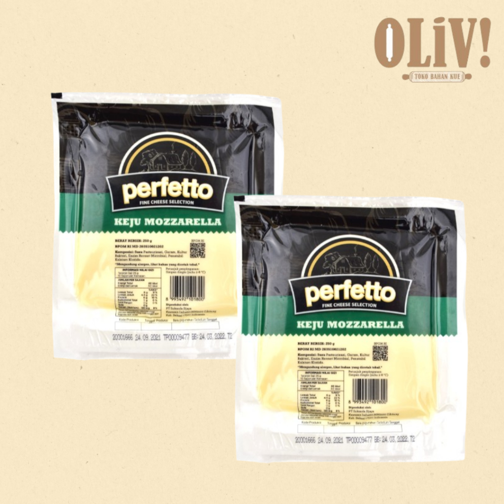 

Keju Mozarella perfetto 250 gram