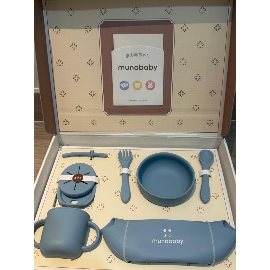 MUNOBABY ESSENTIAL SET - 5PCS Blue