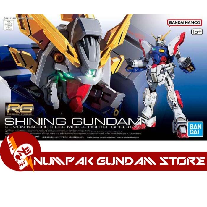RG Shining Gundam 1/144 Bandai