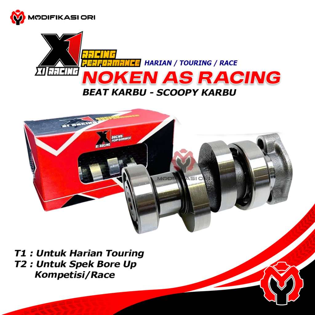 NOKEN AS RACING - BEAT KARBU - SCOOPY KARBU - SPACY KARBU - MODIFIKASI ORI - X1 RACING