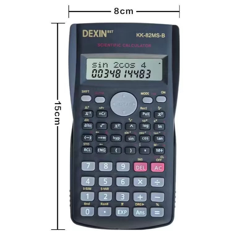 

KALKULATOR DEXIN KK-82MS-B HITAM/PINK