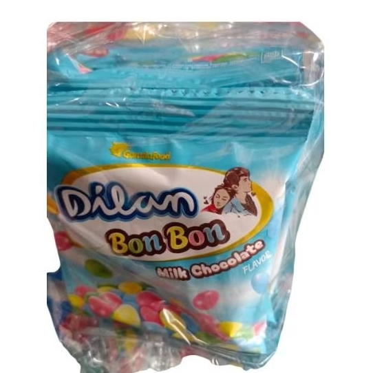 

Dilan bon bon milk chocolate kemasan renteng isi 10 bungkus