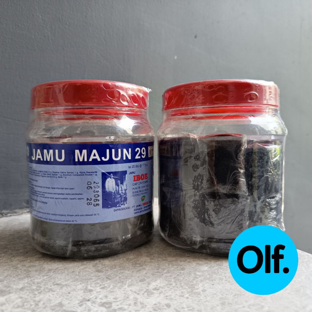 Jamu Iboe Jamu Majun 29 isi 20 biji Jamu Iboe Exp 2028