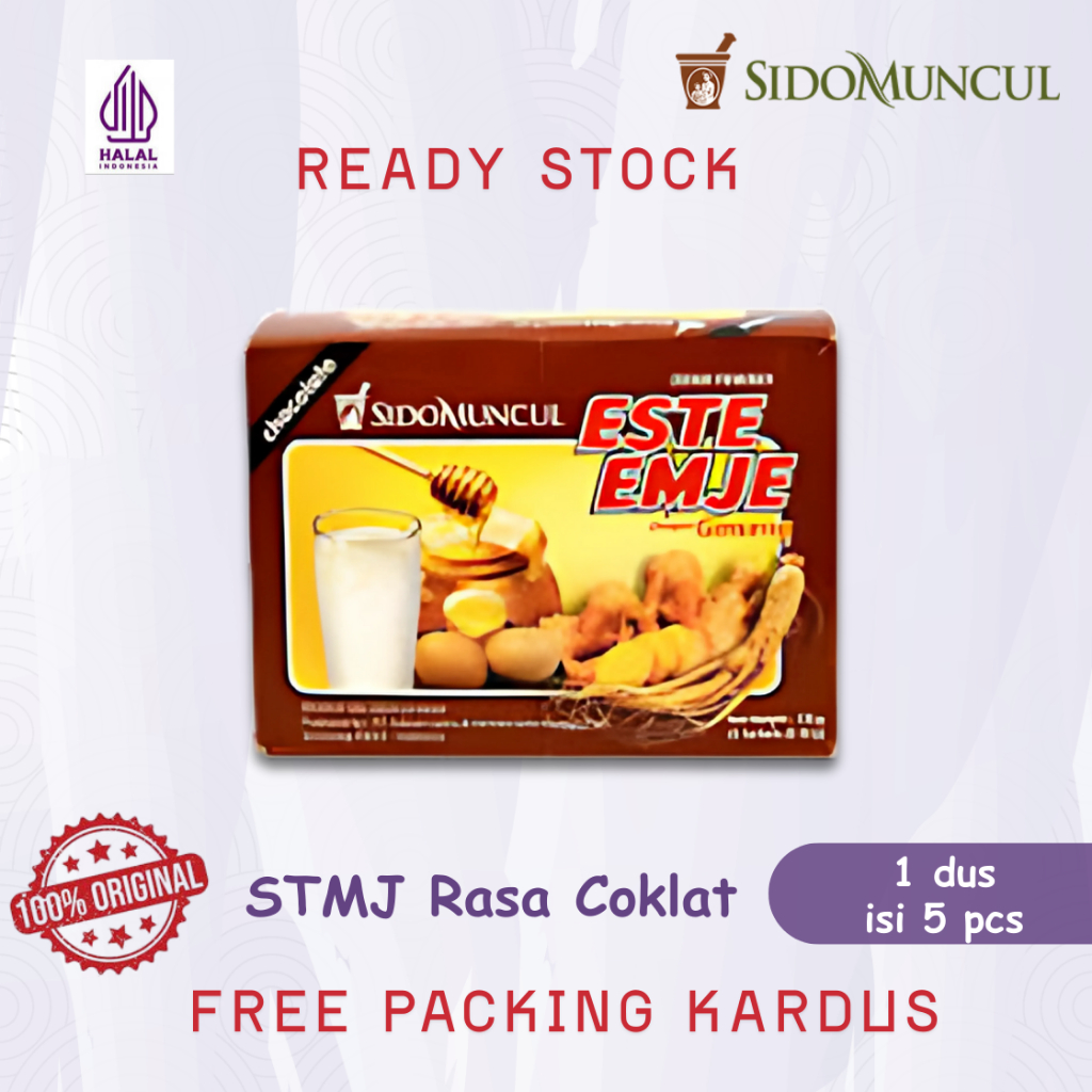 

Sidomuncul STMJ Coklat - 1 Dus isi 5pcs
