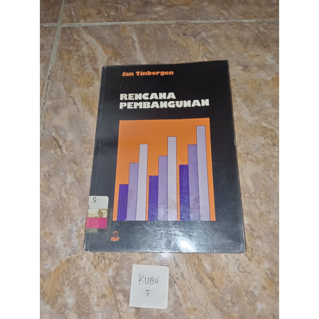 Buku Rencana pembangunan by Jan Tinbergen