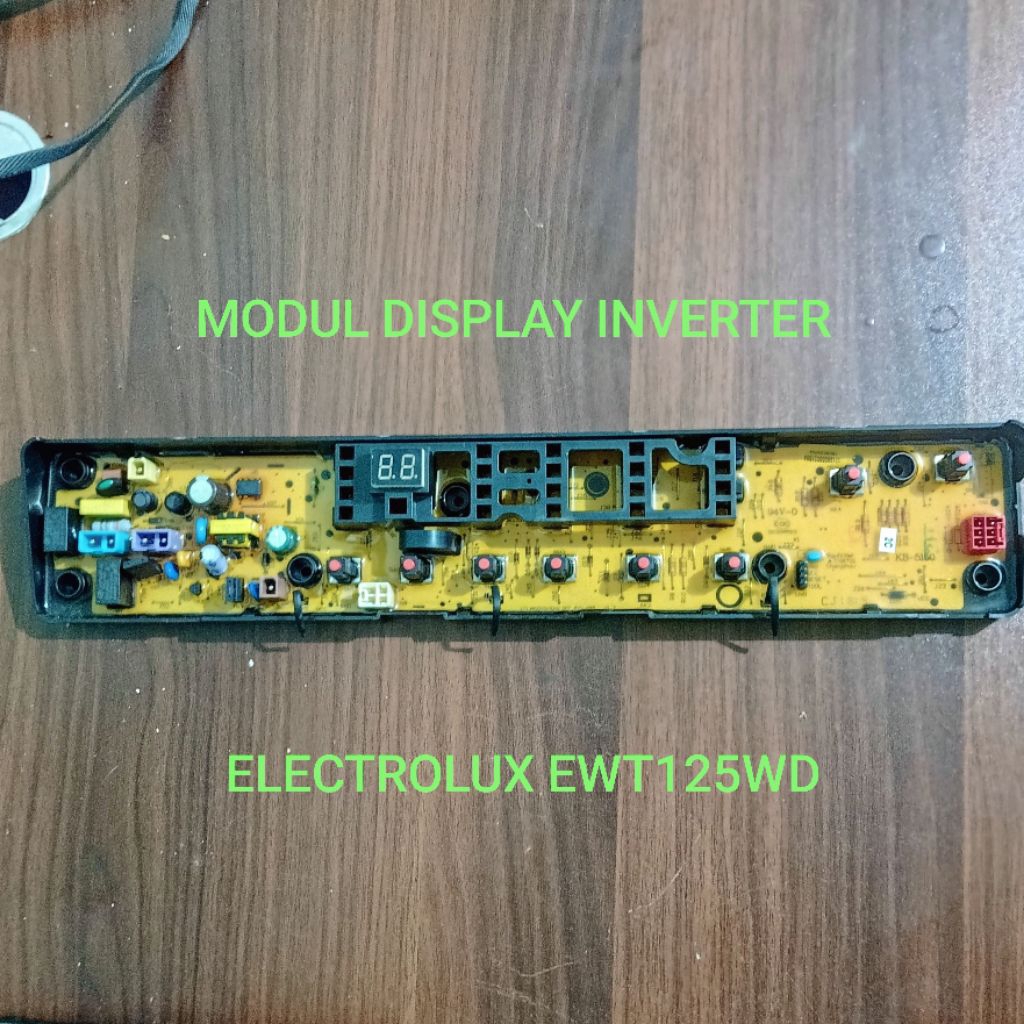 Modul Mesin Cuci Electrolux Inverter EWT125WD (Modul Display)