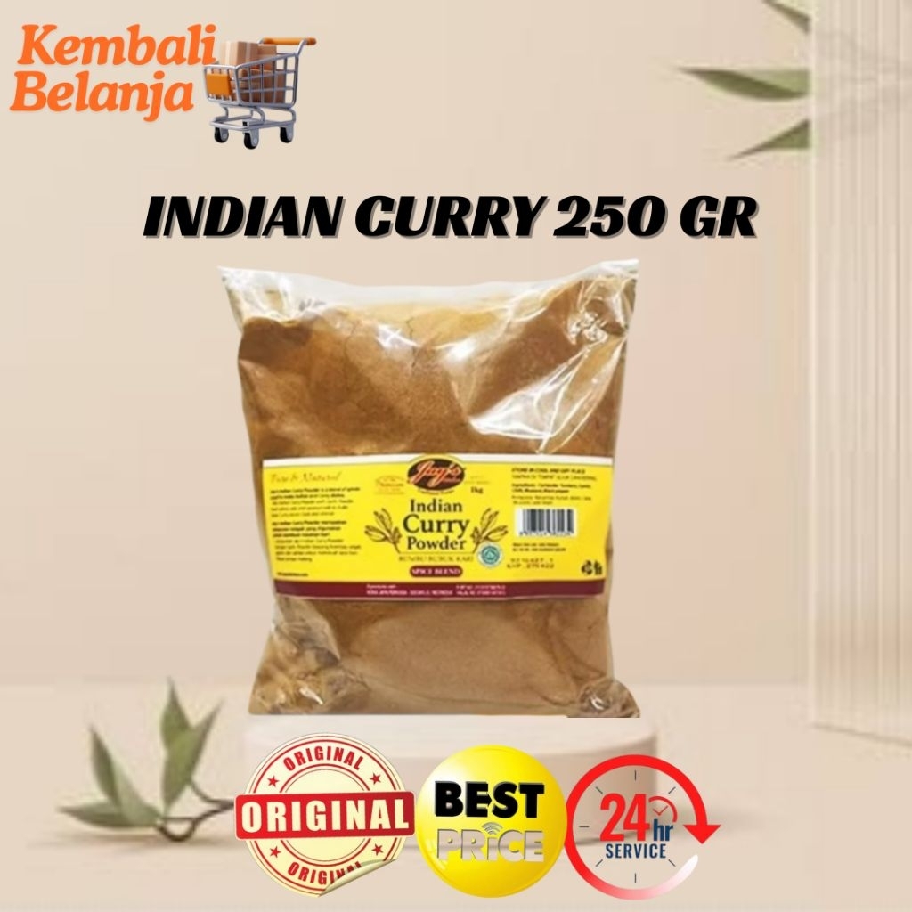 

Indian Curry Powder/ Bubuk Kare/ Bubuk Kari 250 Gram