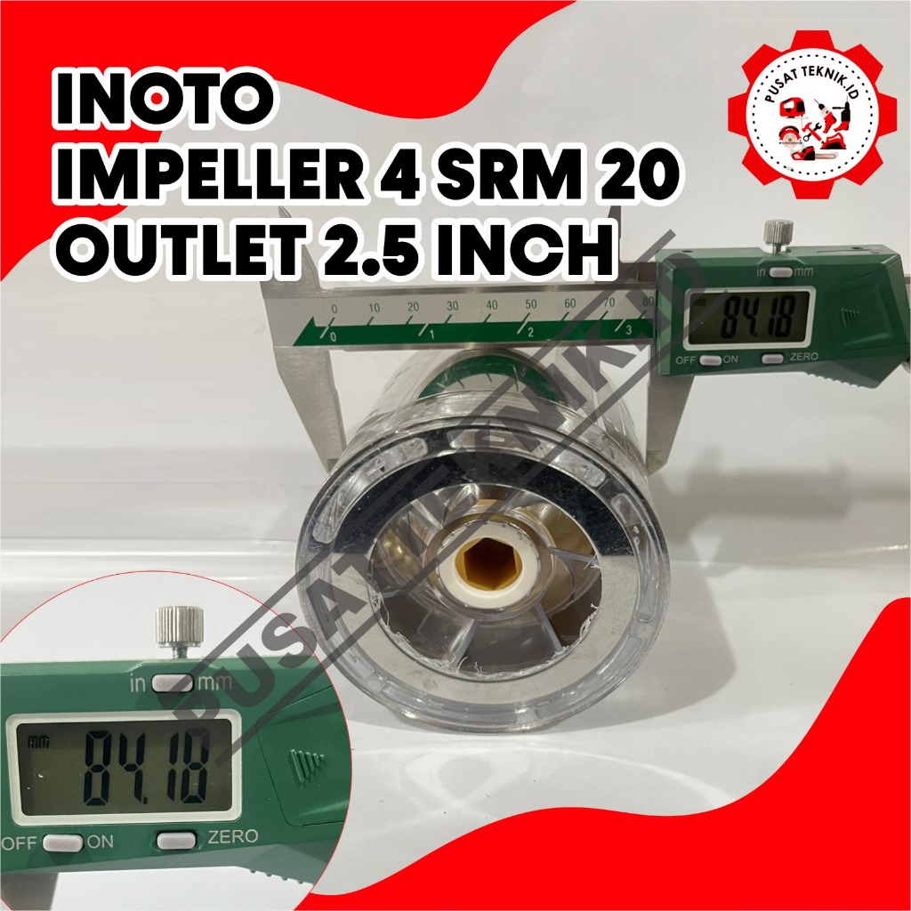 IMPELER POMPA INOTO 3IN2 / 4IN3 / 4SRM10 / 4SRM16 4SRM20 / 25 IMPELLER SUBMERSIBLE 3 INCH 2