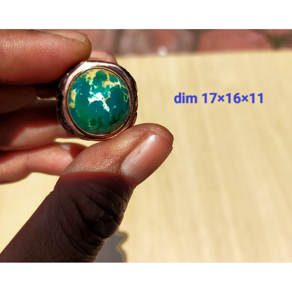 pirus persia hijau mumbul ring perak
