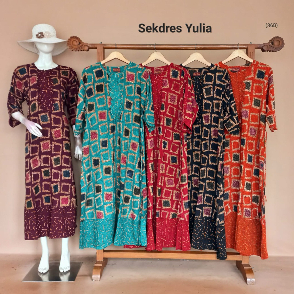 daster by putri diana sedres yulia klok rempel reslting cap pekalongan beli 1 dapet 5seri warnA