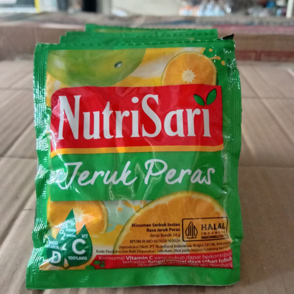 

NutriSari Minuman Instan Aneka Rasa | Tinggi Vitamin C & Mineral – Praktis & Segar