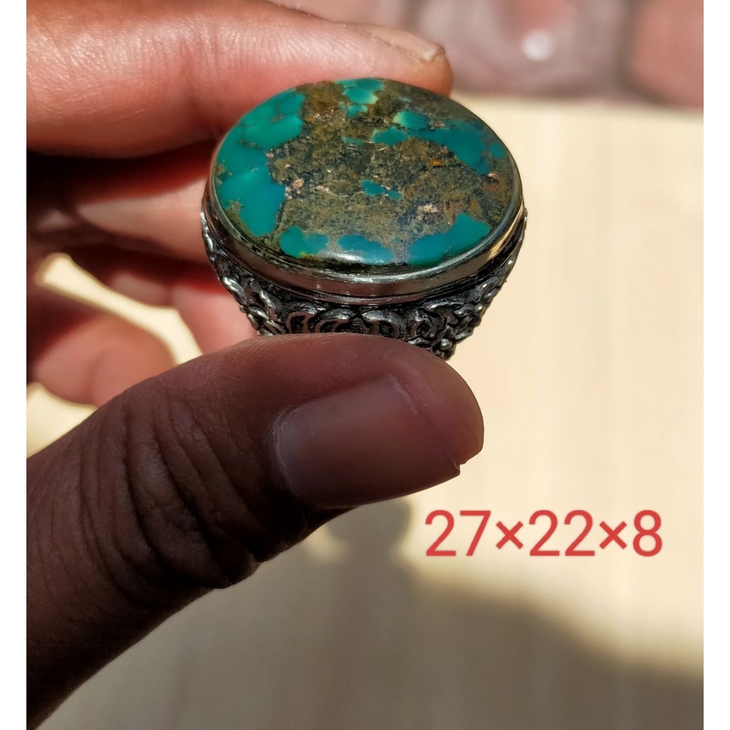 pirus Persia warna hijau tua (botol) sakral/lawasan