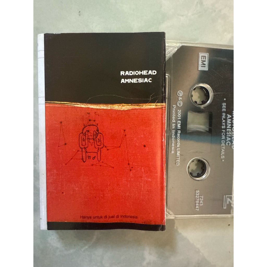 kaset pita radiohead amnesiac