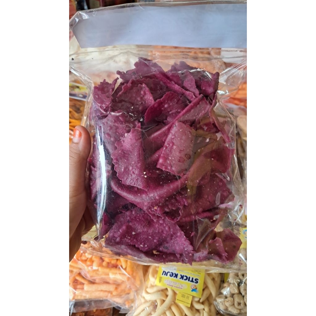 

KERIPIK PANGSIT UBI UNGU
