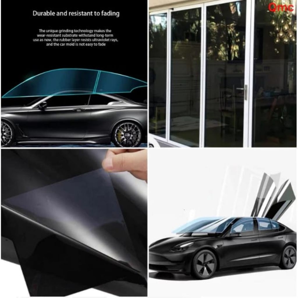 STIKER KACA FILM / KACA RIBEN / KACA FILM MOBIL PENOLAK PANAS PREMIUM ANTI PANAS / STIKER KACA