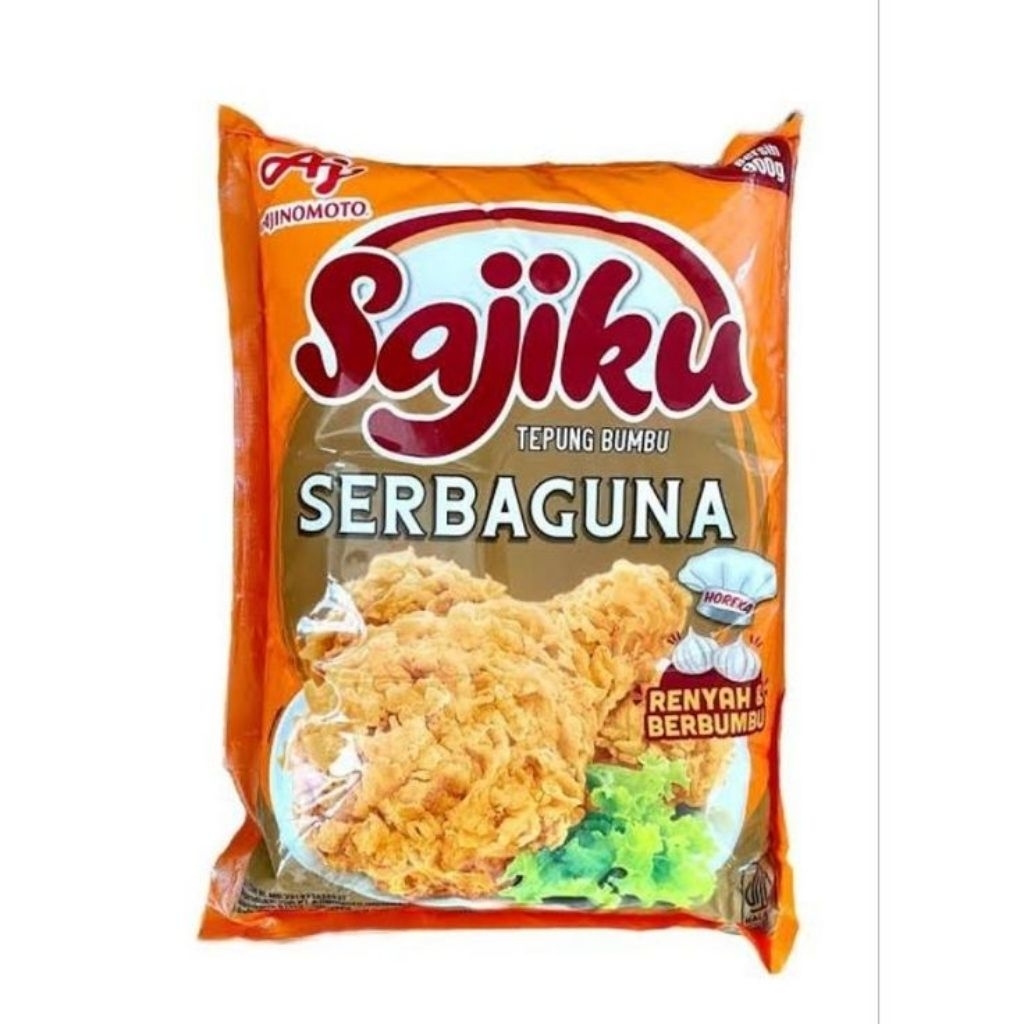 

TEPUNG BUMBU SERBAGUNA SAJIKU 1 BUNGKUS 900 GRAM