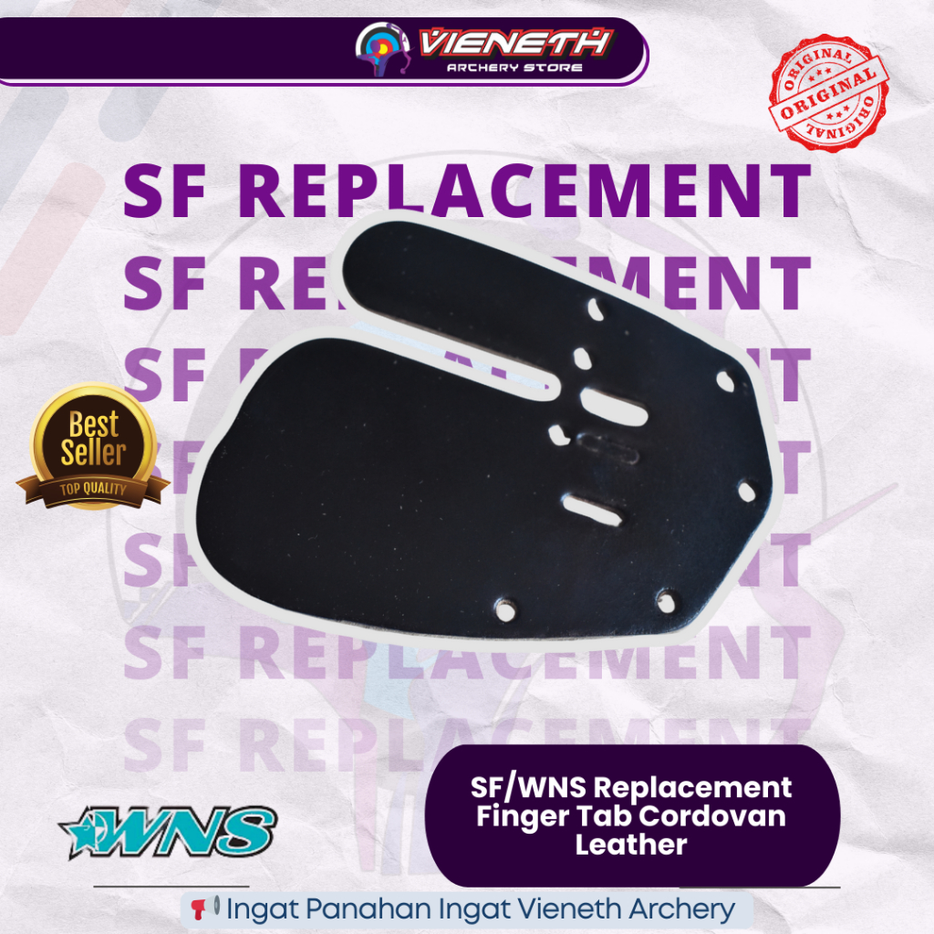 Replacement Finger Tab Fwn Cordovan Leather