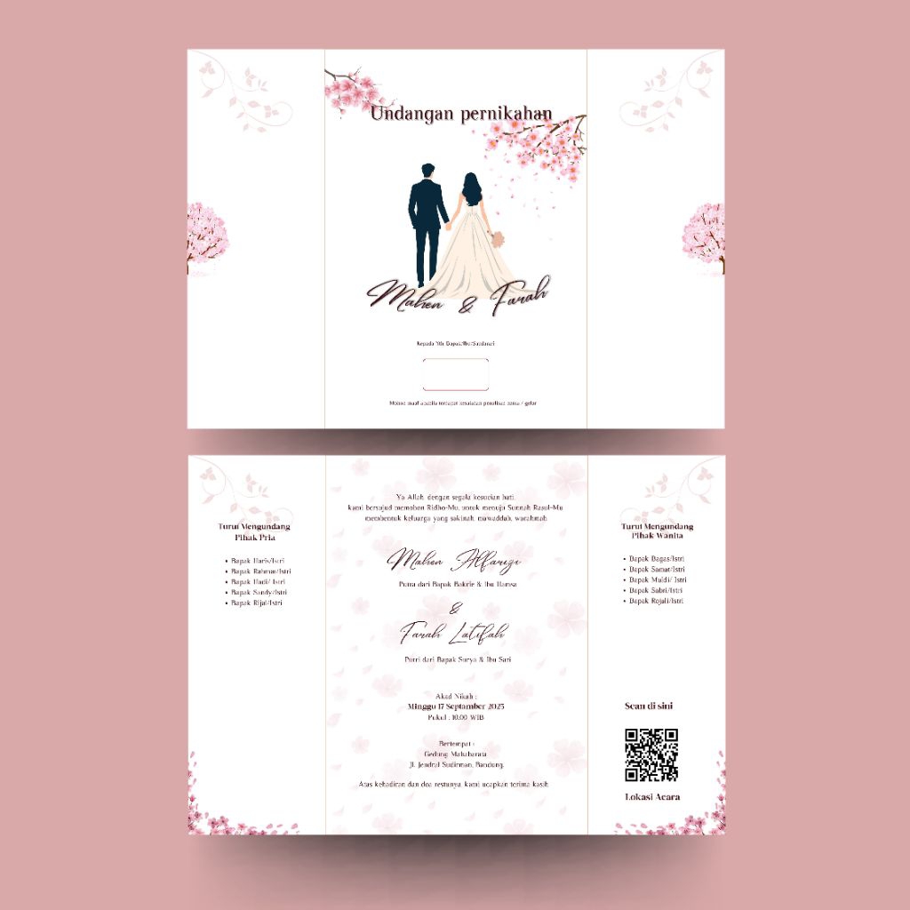 

Undangan pernikahan