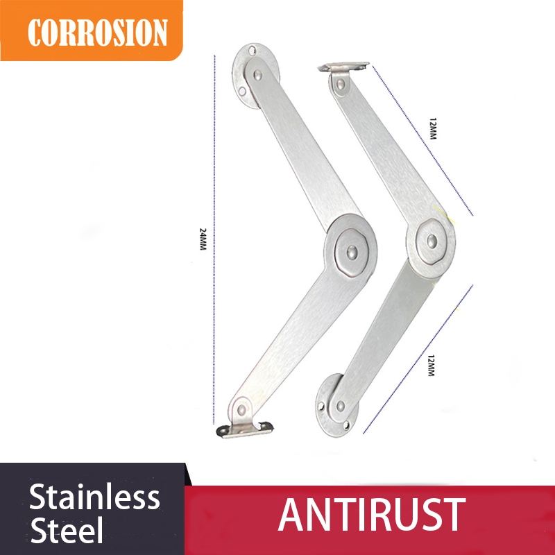 Penopang Jendela/GasSpring Engsel Lipat StainlessSteel/Hak Angin Salon/Engsel Lipat Penopang Jendela