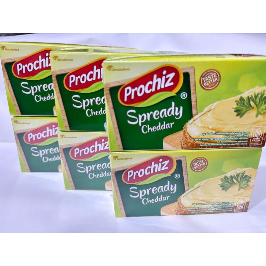 

keju prochiz spready 160 gr 6 pcs