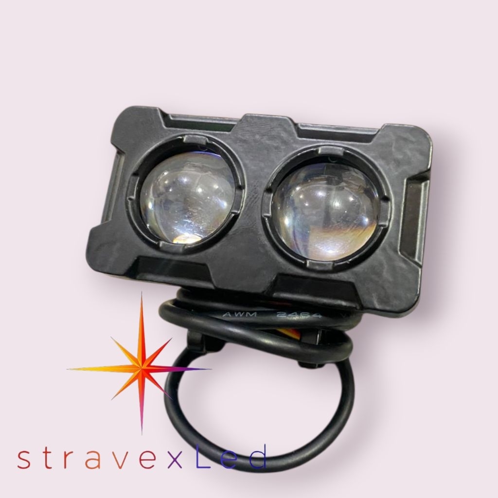 SQL 2 MATA SUPER TERANG BAHAN TEBAL SQL 2 MATA PUTIH KUNING LAMPU TEMBAK 2 MATA TEBAL