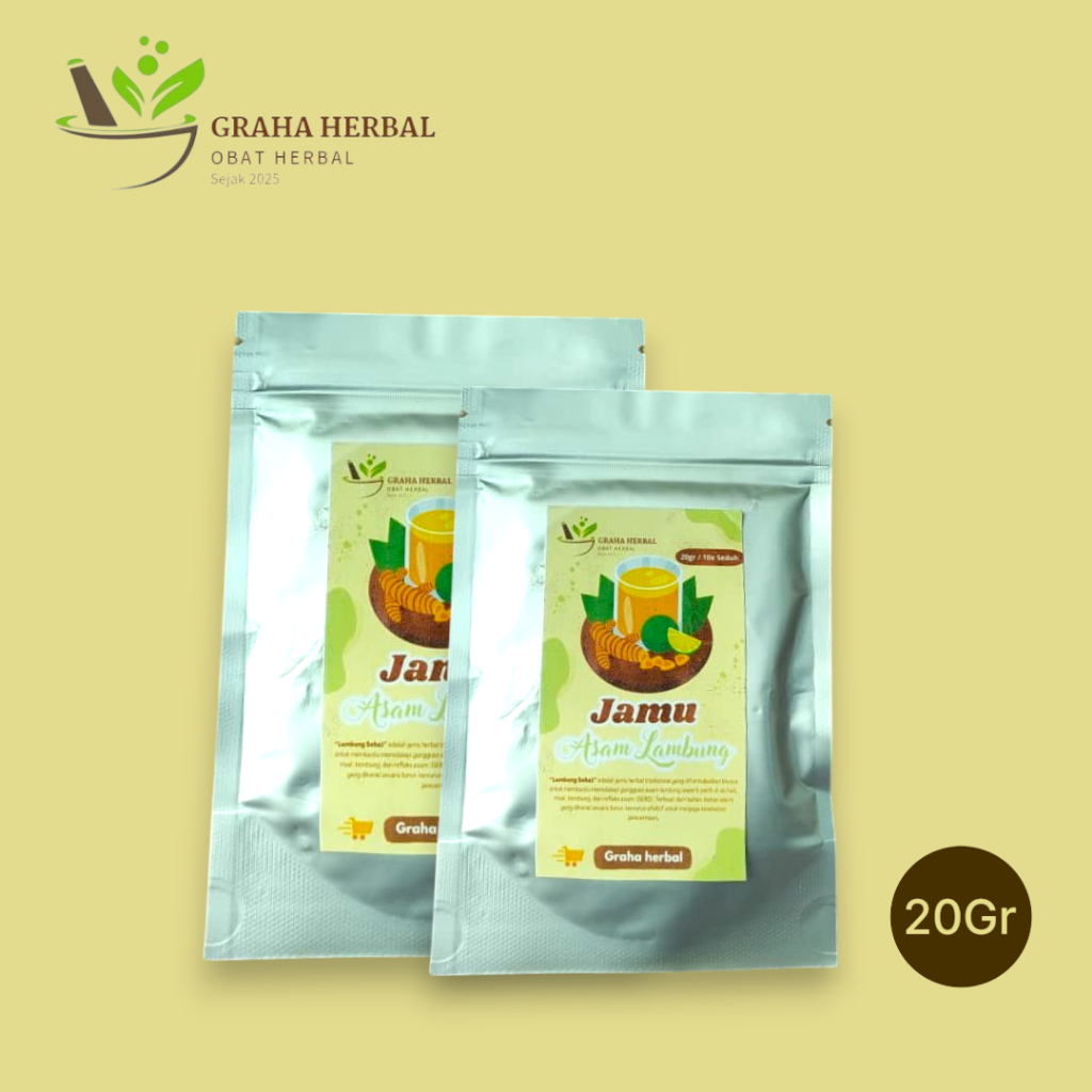 

JAMU HERBAL ASAM LAMBUNG 20g