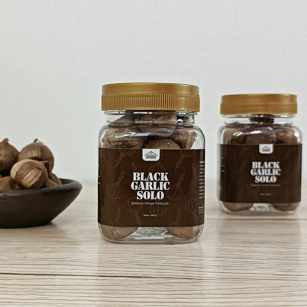 

BLACK GARLIC SOLO • Bawang Hitam Tunggal 80 gr